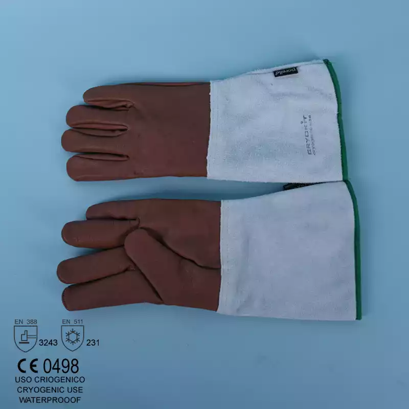 Leather Cryo Glove / 초저온용가죽장갑 / 액화질소용가죽장갑