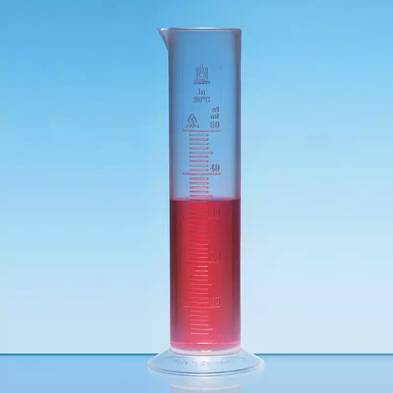 SAN Low Form Measuring Cylinder / SAN단형실린더, Embossed Scale