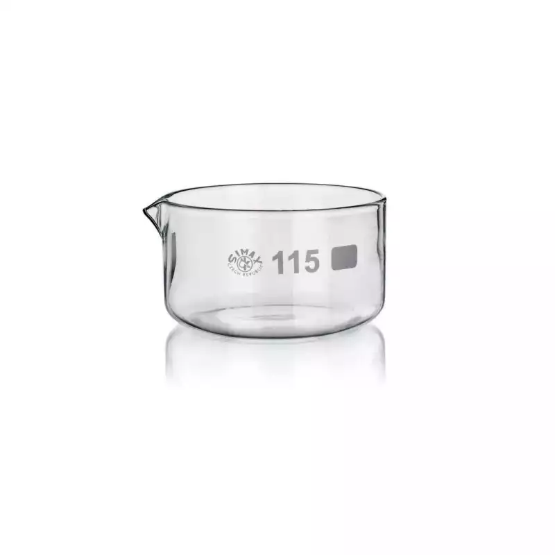 Glass Crystallizing Dish, Simax® / 크리스탈 라이징 디쉬, with Spout
