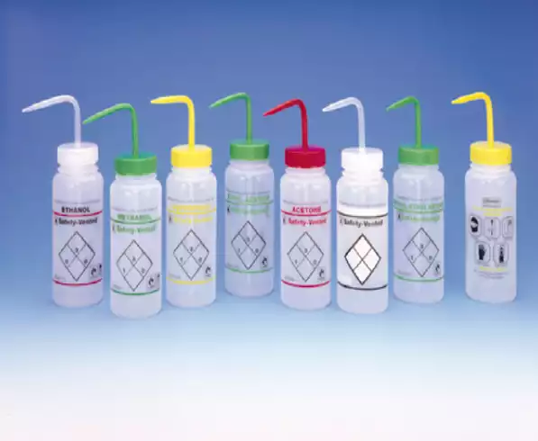 Labeled Wide Mouth Wash Bottles / 라벨광구세척병