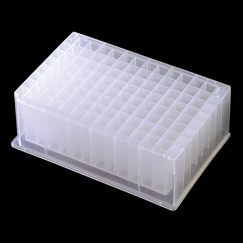 96 Deep Well Plates Round and Rectangular Bottoms