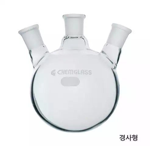 3-Neck Heavy-wall Round Bottom Flask / 3구헤비월환저플라스크