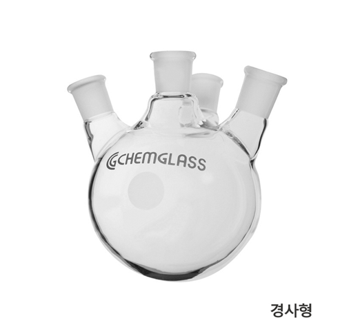 4-Neck Heavy-wall Round Bottom Flask / 4구헤비월환저플라스크