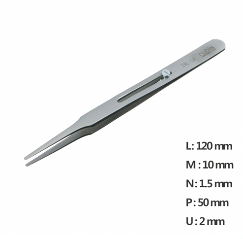 Round Tip Tweezer / 고정밀트위저, Rubis®,RU-2AL-SA