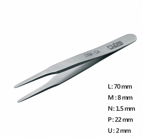 Mini Tweezer / 고정밀트위저, Rubis®,RU-2AM-SA