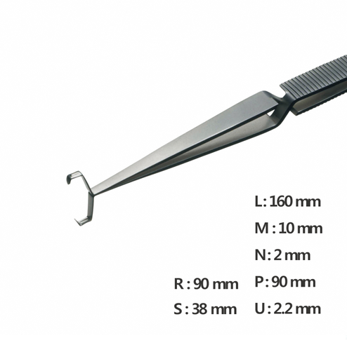 Reverse Action Tweezer / 고정밀트위저, Rubis®,RU-DA/2-SA