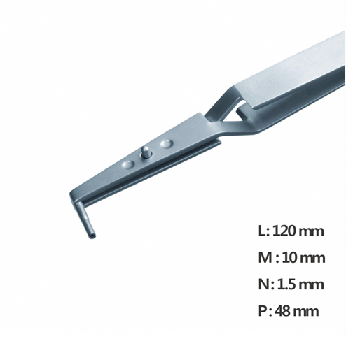 Reverse Action Tweezer / 고정밀트위저, Rubis®,RU-IN69/20-SA