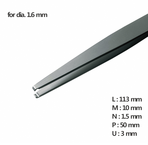 SMD Tweezer / 고정밀트위저, Rubis®,RU-15-SA