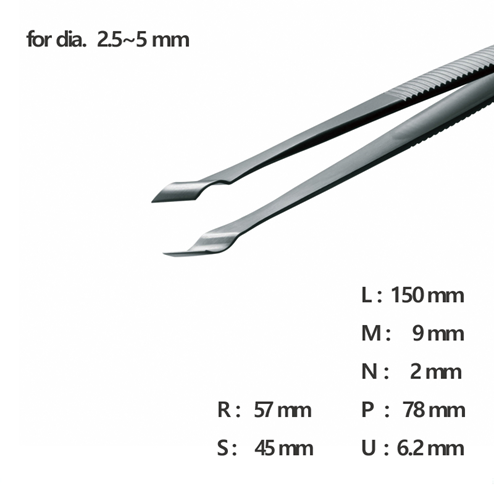 SMD Tweezer / 고정밀트위저, Rubis®,RU-573-SA