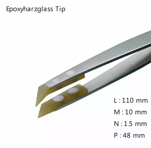 Polymer and Ceramic Tip Tweezer / 세라믹팁트위저, Rubis®,RU-49B-SA