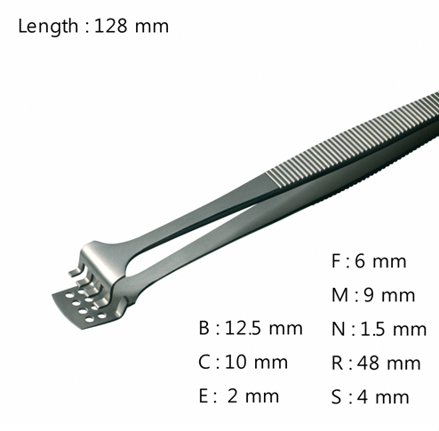 Wafer Handling Tweezer / 고정밀웨이퍼용트위저, Rubis®,RU-39S-4-SA