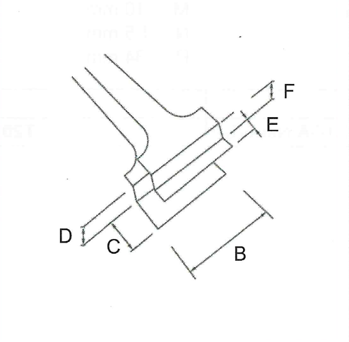 Wafer Handling Tweezer / 고정밀웨이퍼용트위저, Rubis®,RU-42LB-6-SA