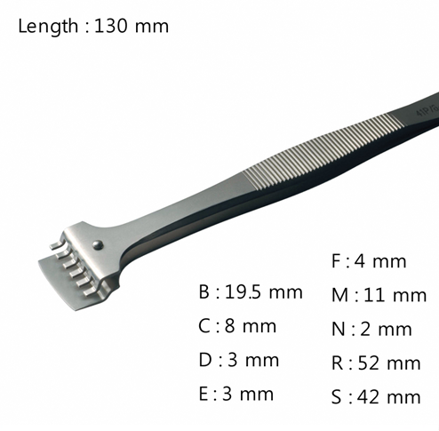 Wafer Handling Tweezer / 고정밀웨이퍼용트위저, Rubis®,RU-41LB-6P-SA