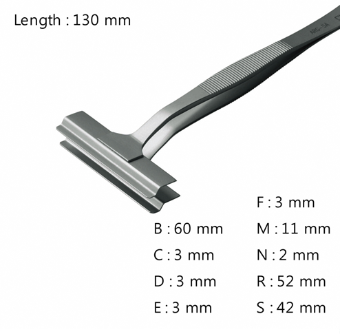 Wafer Handling Tweezer / 고정밀웨이퍼용트위저, Rubis®,RU-ARG-SA