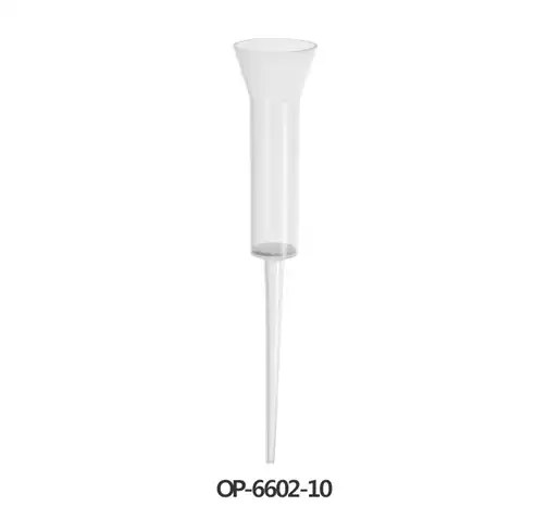 Disposable PP Filter Funnel with PE Fritted Disc / 일회용플라스틱필터펀넬