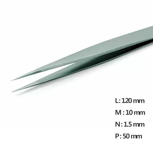 Ultra Fine Pointed Nano Tweezer / 고정밀트위저, Rubis®,RU-3 Nano-SA