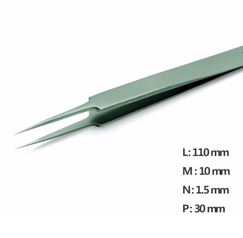 Ultra Fine Pointed Nano Tweezer / 고정밀트위저, Rubis®,RU-5 Nano-SA