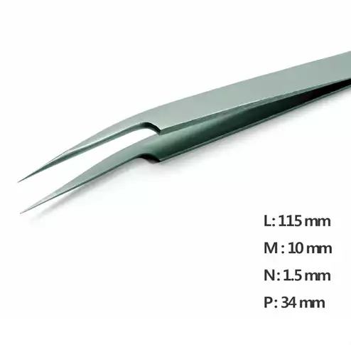 Ultra Fine Pointed Nano Tweezer / 고정밀트위저, Rubis®,RU-5A Nano-SA
