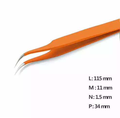 Ultra Fine Pointed Nano Tweezer / 고정밀트위저, Rubis®,RU-7 Grip-SA