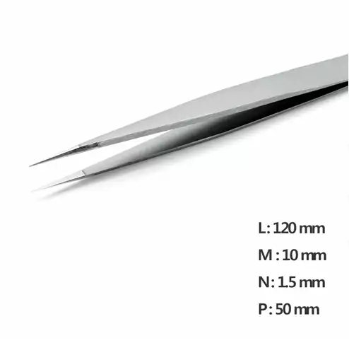 Ultra Fine Pointed Nano Tweezer / 고정밀트위저, Rubis®,RU-1 Ion-SA