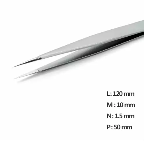 Ultra Fine Pointed Nano Tweezer / 고정밀트위저, Rubis®,RU-3 Ion-SA