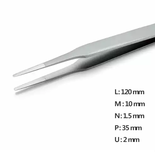 Ultra Fine Pointed Nano Tweezer / 고정밀트위저, Rubis®,RU-2A Ion-SA