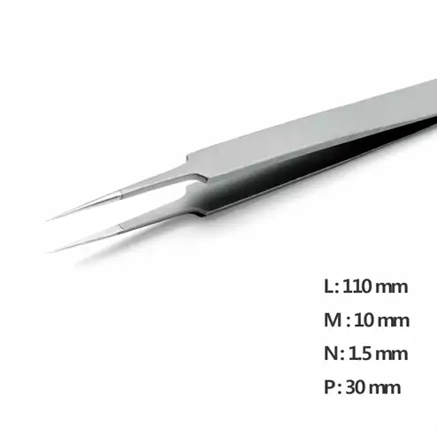 Ultra Fine Pointed Nano Tweezer / 고정밀트위저, Rubis®,RU-5 Ion-SA