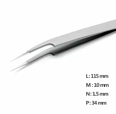 Ultra Fine Pointed Nano Tweezer / 고정밀트위저, Rubis®,RU-5A Ion-SA