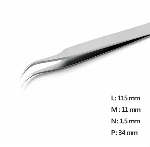 Ultra Fine Pointed Nano Tweezer / 고정밀트위저, Rubis®,RU-7 Ion-SA