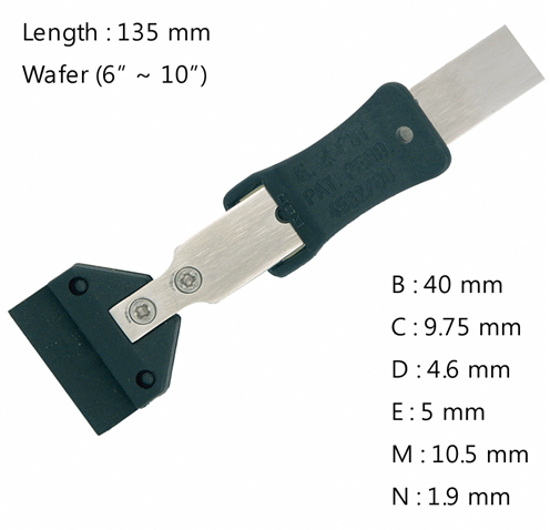 Wafer Handling Tweezer / 고정밀웨이퍼용트위저, SIPEL®,SI-T5509W-SA