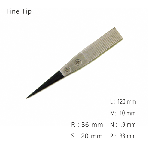 Polymer Tip Tweezer / ESD Safe 팁트위저, SIPEL®,SI-1604-SA