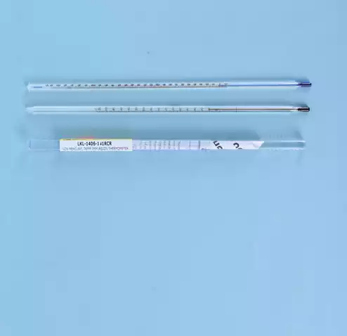 Non-Mercury Thermometer, Partial Immersion / 봉상온도계, 76 mm Immersion