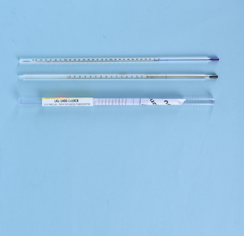 Non-Mercury Thermometer, Partial Immersion / 봉상온도계, 76 mm Immersion