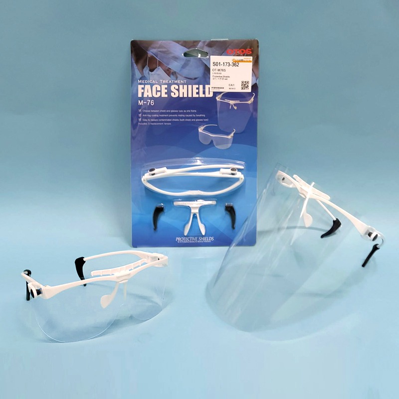 Protective Glasses Shields / 감염방지용안면보호구