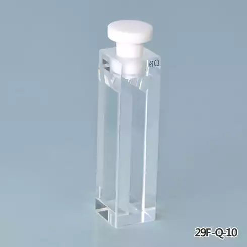 Semi-Micro & Micro Fluorometer Cell, 4-Side Polished / 세미마이크로 & 마이크로형광셀, 4면 투명