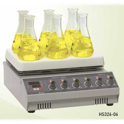 Multi-position Magnetic stirrer with heating, Digital temp. controller / 멀티포지션히팅스터러, 디지털형(온도조절부)