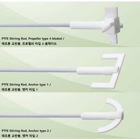 Stainless & PTFE coatd Stirring Rod / 스테인레스 & 테프론코팅교반봉