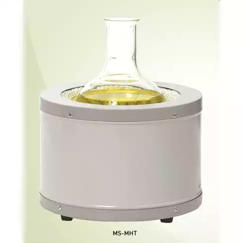 Mantle without controller for high temperature(600℃) and round bottom flask, Aluminium housing / 온도조절기미부착형고온용맨틀(600℃), 라운드플라스크용, 알루미늄하우징