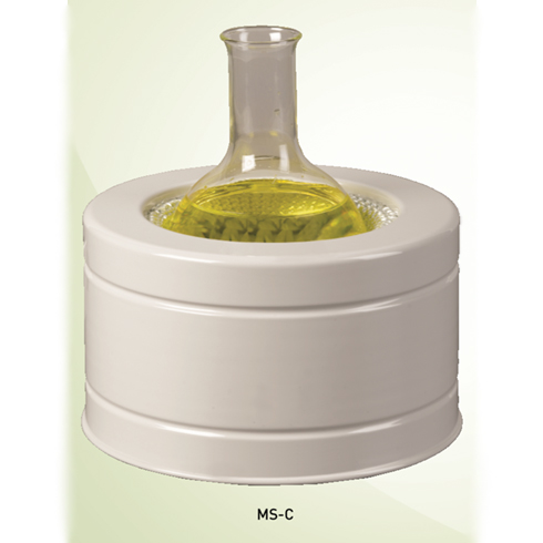 Mantle without controller for round bottom flask, Aluminium housing / 온도조절기미부착형맨틀, 라운드플라스크용, 알루미늄하우징