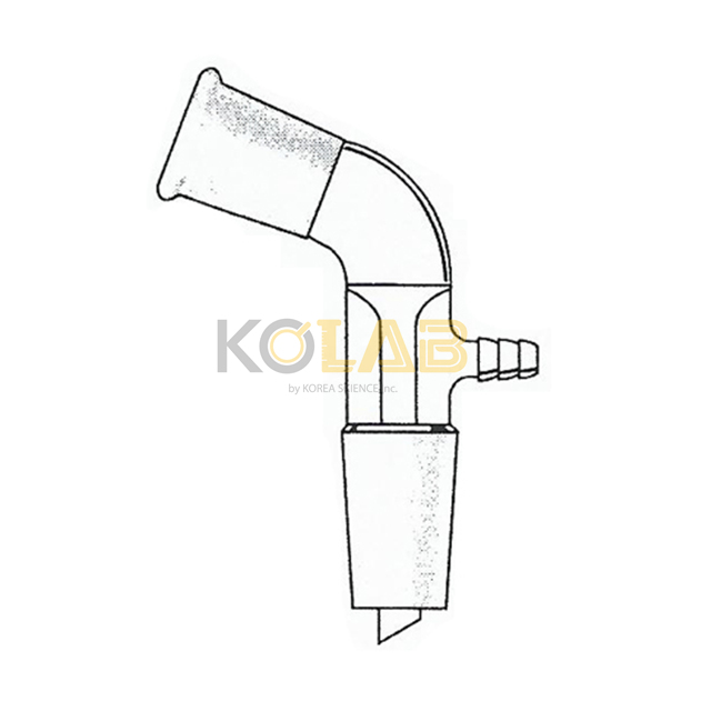 Adapter, Vaccum, 75º Angled / 곡형진공아답타