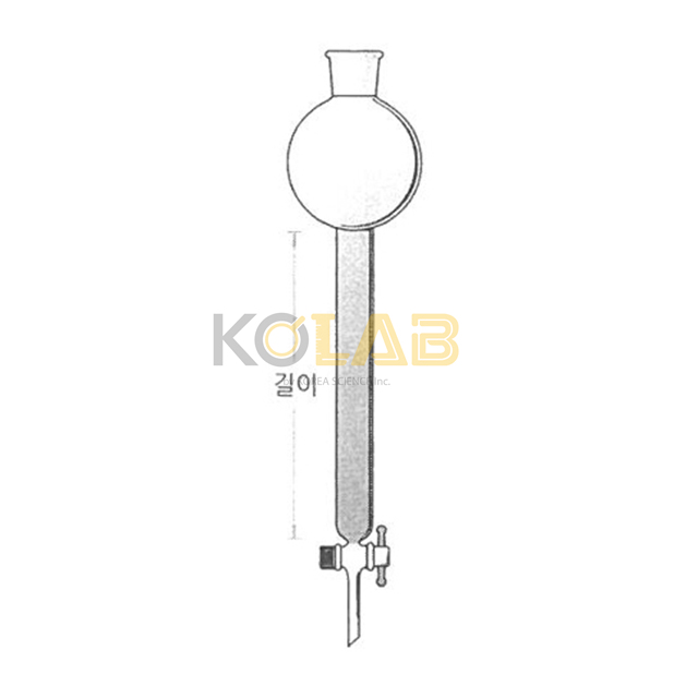 Column, Chromatography, With reservior / 크로마토그라피칼럼, 용기부착형