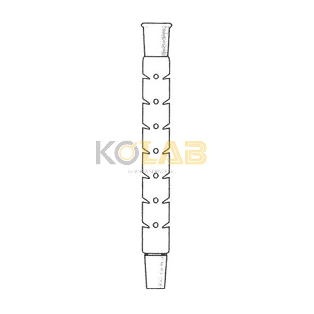 Column, Distilling, Vigreux type / 디스틸링칼럼, 비그럭스형