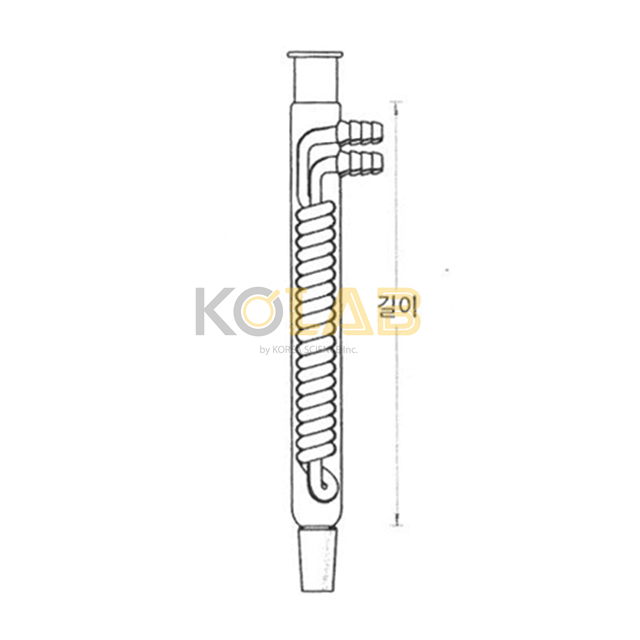 Condenser, Dimroth, For C.O.D / C.O.D용 환류냉각기