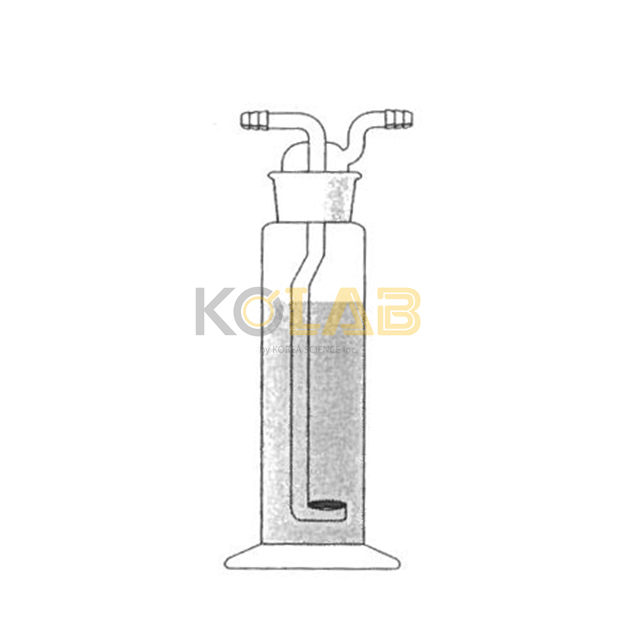 Bottle, Gas washing, With fritted disc / 휠타부착형가스세척병