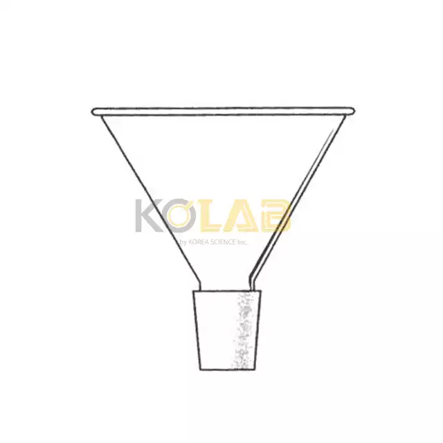 Funnel, Glass, With joint / 죠인트깔대기