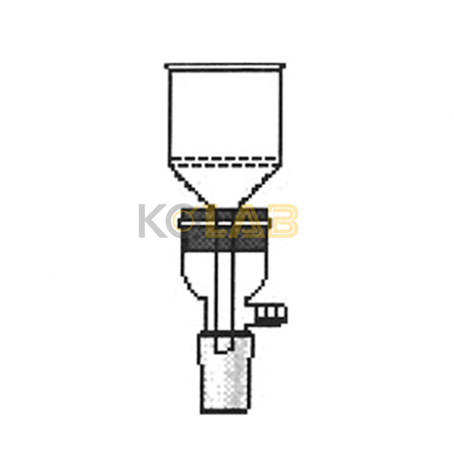 Adapter, Filltering, For rubber stopper / 고무마개용휠터아답타