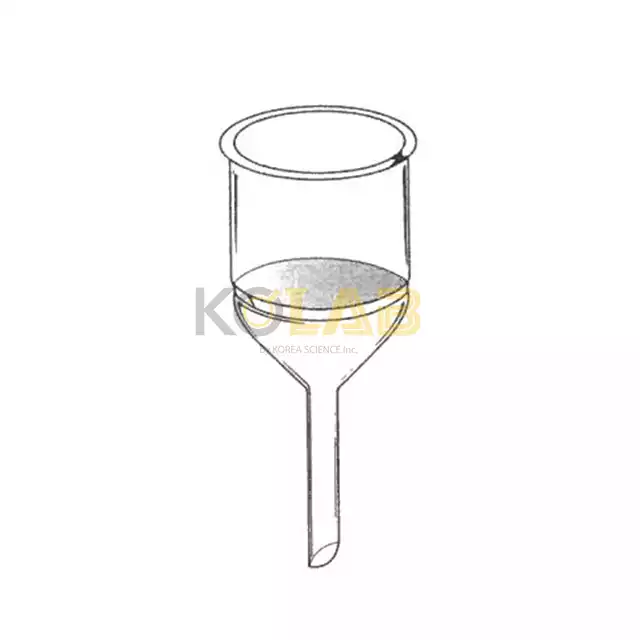 Funnel, Glass filter, Buchner type / 글라스휠타펀넬, 부크너타입