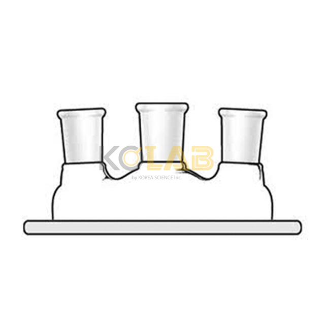 Cover, Reaction flask, 3Neck / 반응조상부, 3구