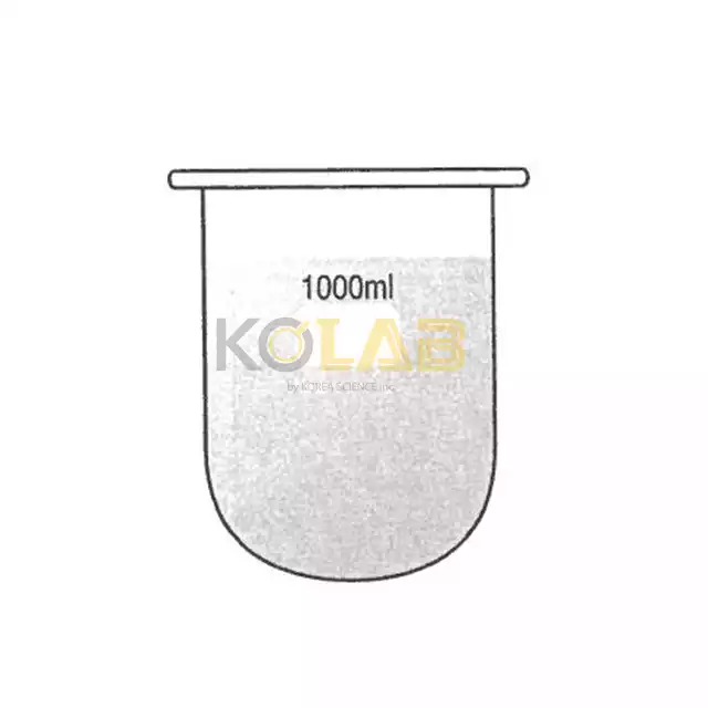 Reaction flask, Beaker round bottom type / 비이커환저형반응조하부