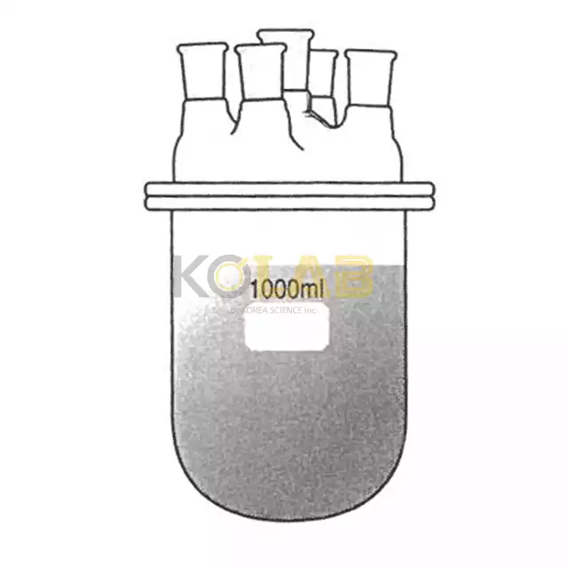 Reaction flask, Beaker round bottom type, 5Neck / 비이커환저형반응조세트, 5구